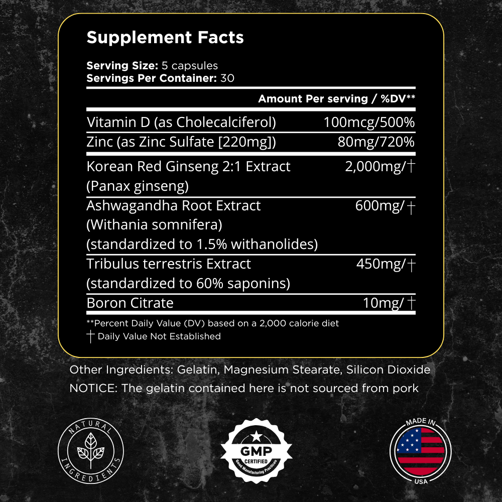 Men's Burn & Build System — by UNALTERED