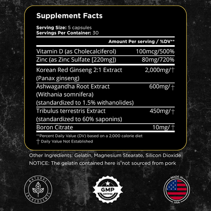 Men's Burn & Build System — by UNALTERED